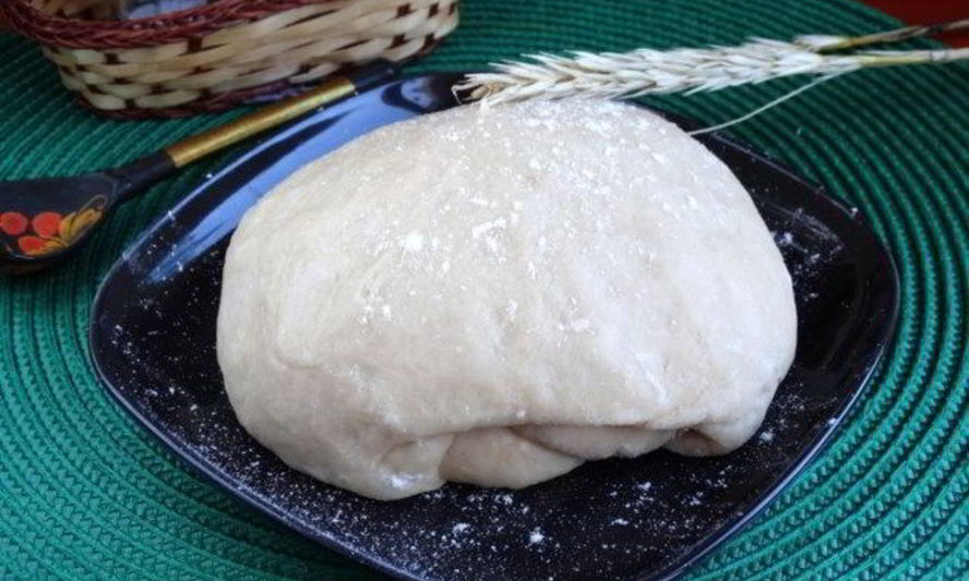 Рецепт дрожжевого теста на кефире для пирога