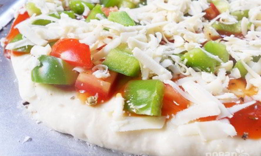 Рецепт дрожжевого теста на пиццу