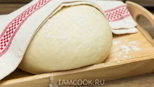 Дрожжевое тесто на подсолнечном масле для печеных пирожков