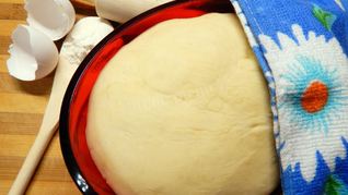 Дрожжевое тесто на сухом молоке