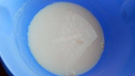 дрожжевое тесто на сухом молоке