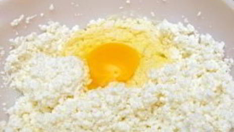 дрожжевое тесто с творогом