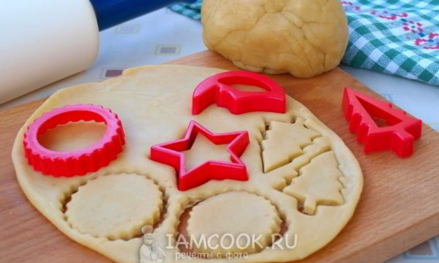 Рецепт песочного теста для печенья