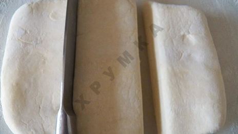 пресное слоеное тесто