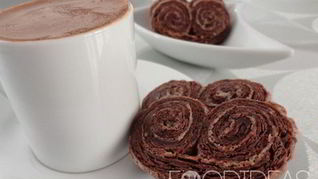 Шоколадное слоеное тесто