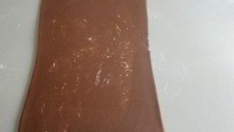 шоколадное слоеное тесто