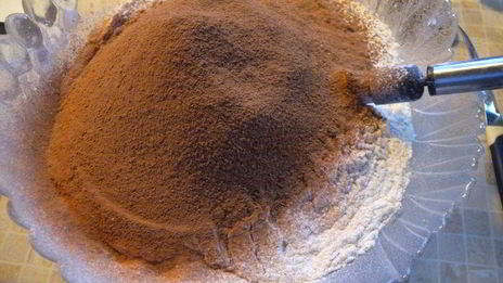 шоколадное тесто на дрожжах для выпечки