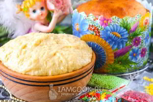 Тесто для пасхи в хлебопечке