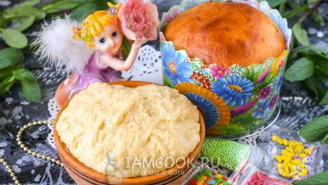 тесто для пасхи в хлебопечке