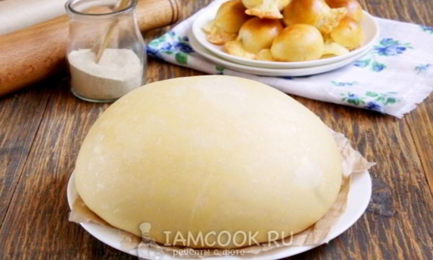 Рецепт теста для пирогов на сухих дрожжах