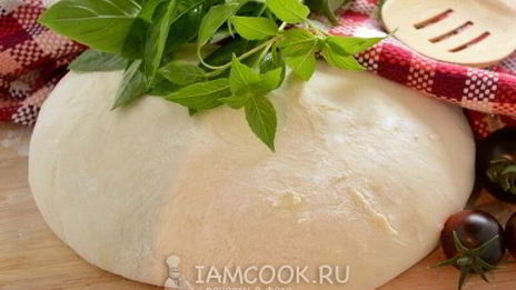 тесто для пиццы и фокаччи в хлебопечке