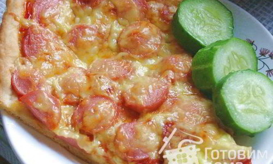 Рецепт теста для пиццы