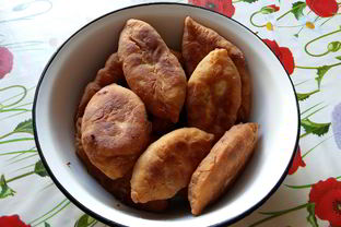 Тесто на кефире для жареных пирожков