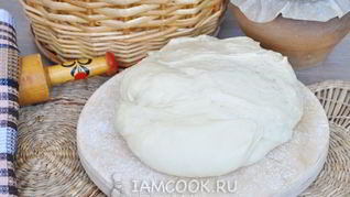 Тесто на простокваше для пирожков
