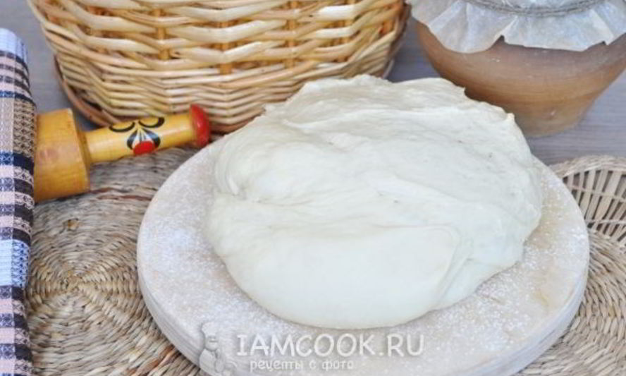 Рецепт теста на простокваше для пирожков