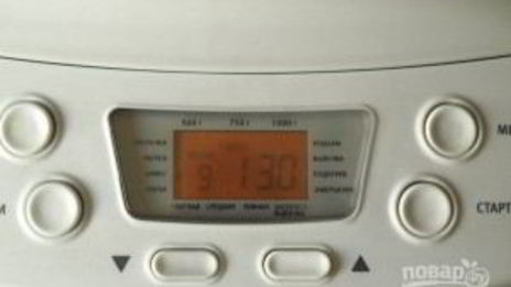 тесто в хлебопечке