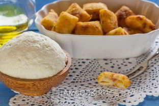 Творожное тесто для жарки