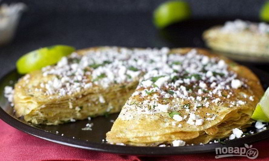 Рецепт блинного тортика