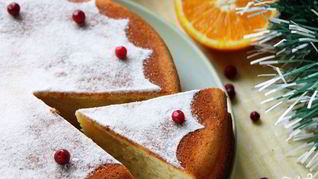 Греческий новогодний торт