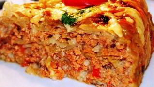 Капустный торт