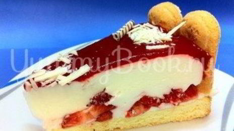 клубничный торт с йогуртом