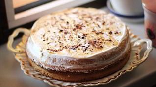 Легкий бисквитный тортик