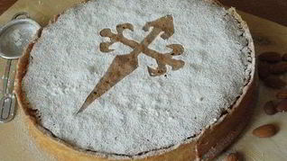 Миндальный торт Tarta de Santiago