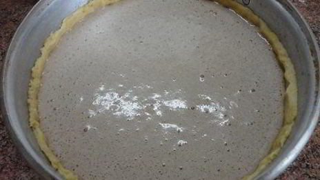 миндальный торт tarta de santiago