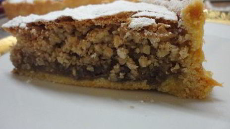 миндальный торт tarta de santiago