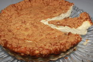 Насыпной творожный торт