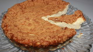 Насыпной творожный торт