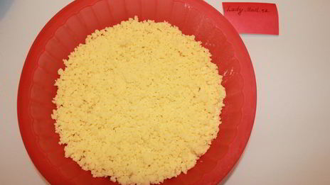 насыпной творожный торт