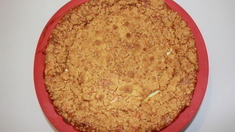 насыпной творожный торт