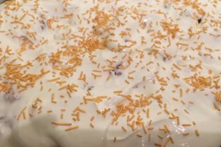 Ореховый торт на вареных желтках