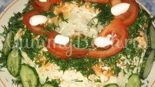 Рыбный тортик