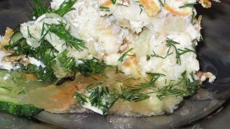 рыбный тортик