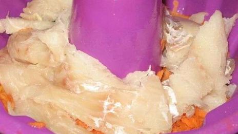 рыбный тортик