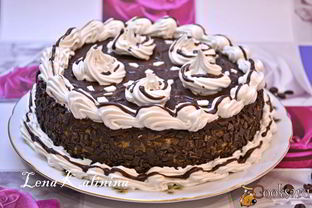 Шоколадно-кофейный торт