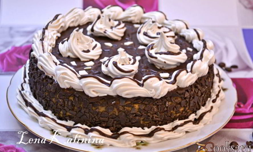Рецепт шоколадна-кофейного торт