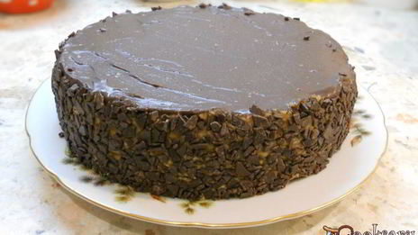шоколадно-кофейный торт