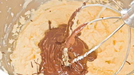 шоколадно-миндальный торт