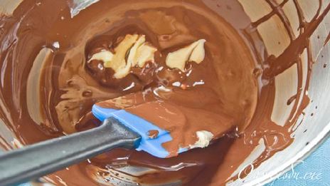 шоколадно-миндальный торт