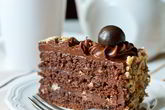 Шоколадно-ореховый торт с Нутеллой