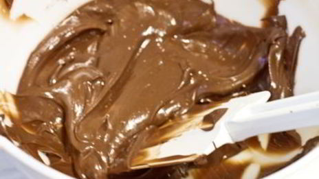 шоколадно-ореховый торт с нутеллой