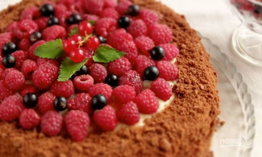 Рецепт шоколадного медовика спартака