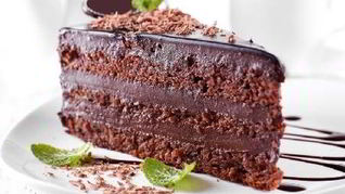Шоколадный торт с кремом