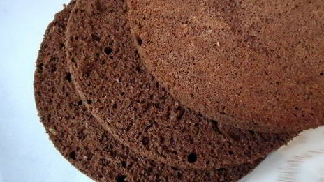 шоколадный торт с курагой