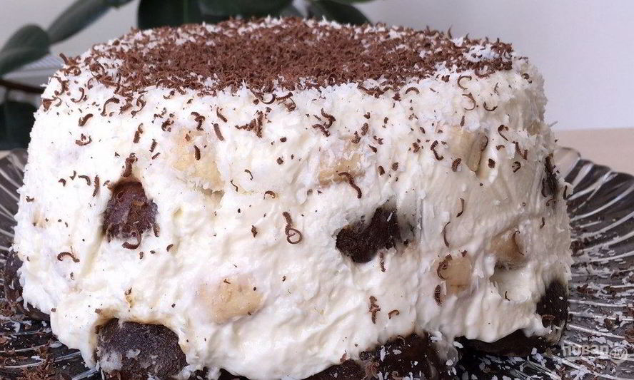 Рецепт торта без выпечки из пряников