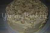 Торт бисквитный с безе