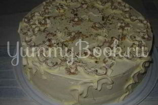 Торт бисквитный с безе